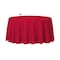 Smarty Had A Party 84 Red Round Disposable Plastic Tablecloths 96 Tablecloths, 96PK 823270-RD-CASE - alternate 2